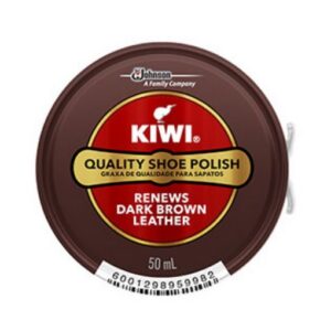 Kiwi Shoe Polish Dark Brown 50ml