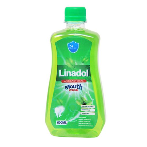Linadol Mouth Wash Anti-Bac 500ml