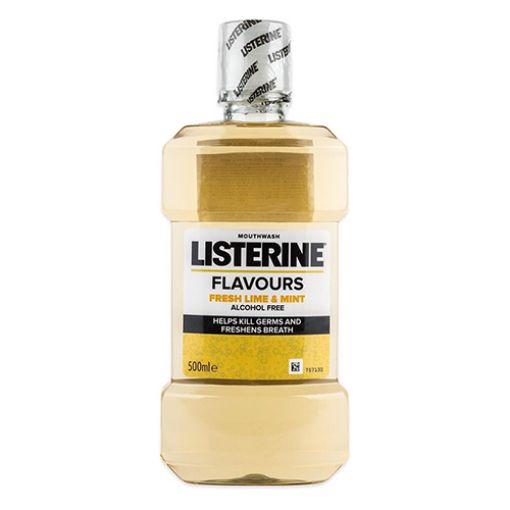 Listerine Mouth Wash Fresh Fresh Lime and Mint 500ml