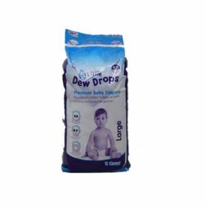 Little Dew Drops Baby Diapers Large 11-Count