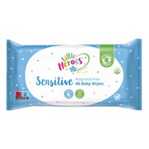 Little Heroes Sensitive Baby Wipes 66s