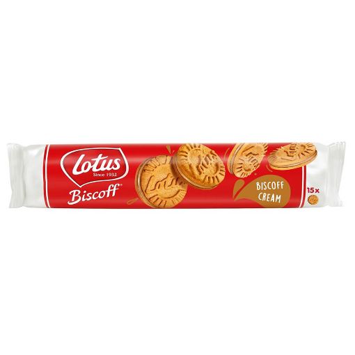 Lotus Biscoff Cream Biscuits 150g
