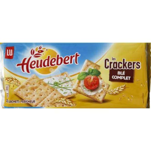 Lu Heudebert Cracker Whole Wheat 250g