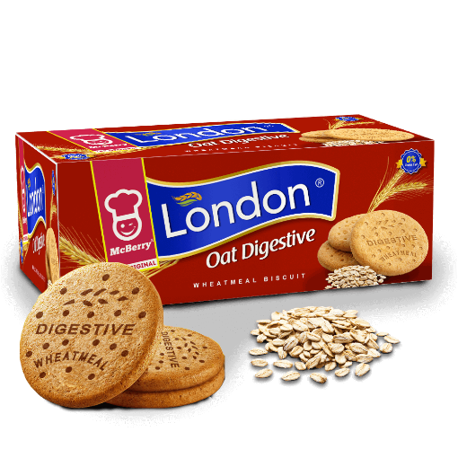 Mcberry London Oats Digestive 80g