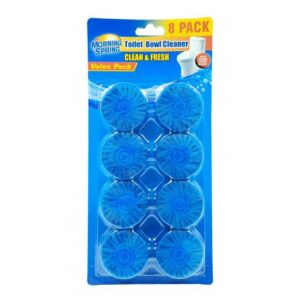 Morning Spring Blue Blocks Toilete Bowl 8s