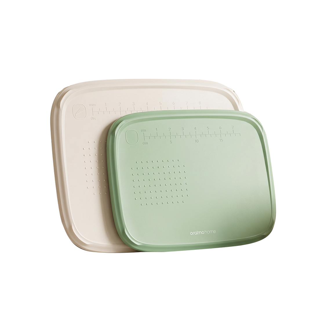 MultiCut Duo Dual-Sided Antibacterial Mold-Free Cutting Board Set