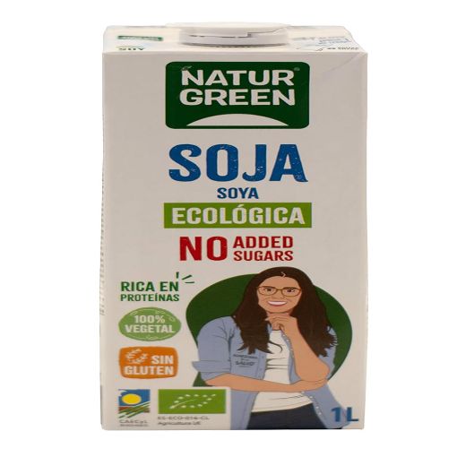 Naturgreen Soya Drink Nature NAS 1ltr (KP)