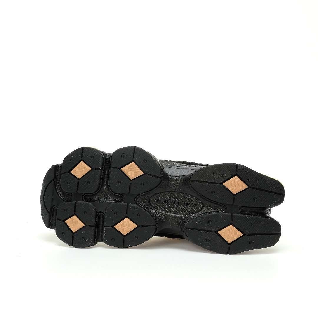 New Balance 9060 Black Grey Yellow Black Black Gray Yellow