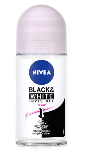 Nivea Deo Roll-On Invisible Black & White For Female 50ml