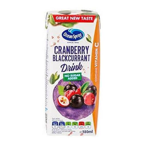 Ocean Spray Cranberry Blackcurrant NAS 180ml