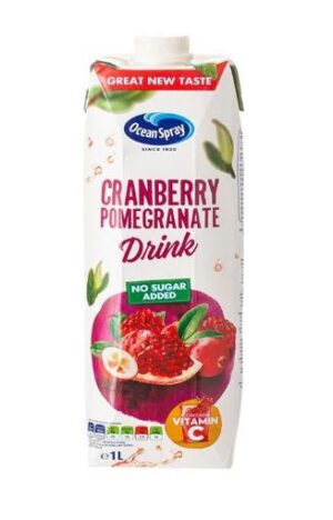Ocean Spray Cranberry Pomegranate No Added Sugar 1Ltr