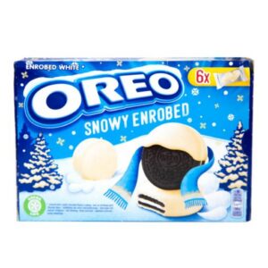 Oreo Snowy Enrobed White Biscuits 246g