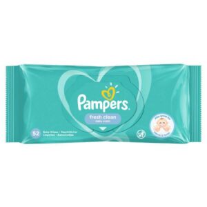 Pampers Baby Wipes Fresh Clean 52s