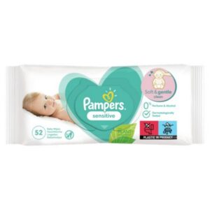 Pampers Baby Wipes Sensitive 52's