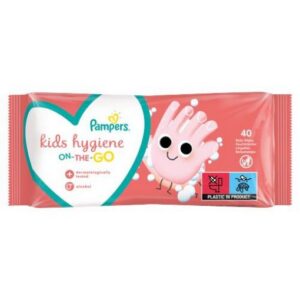 Pampers Kids Hygiene On The Go Wipes 40s