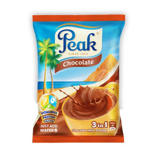 Peak Choco powder pouch 18g