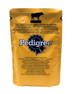 Pedigree Adult Pouch Chick,Beef&Veg Gravy 100g