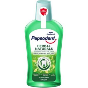 Pepsodent Mouth Wash Herbal Naturals 500ml