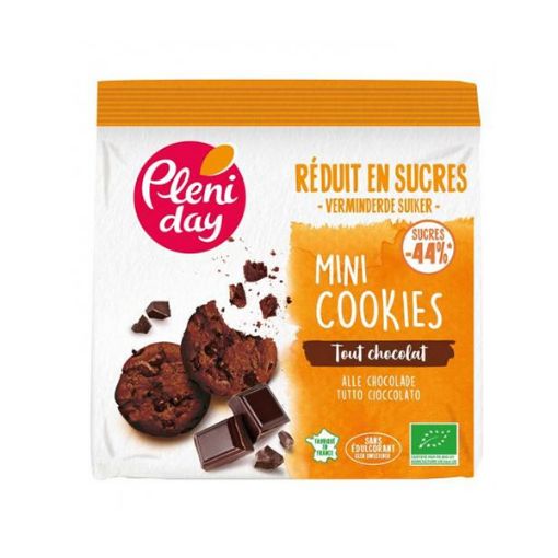 Pleniday Org.Choc.Mini Cookies Red.Sugar