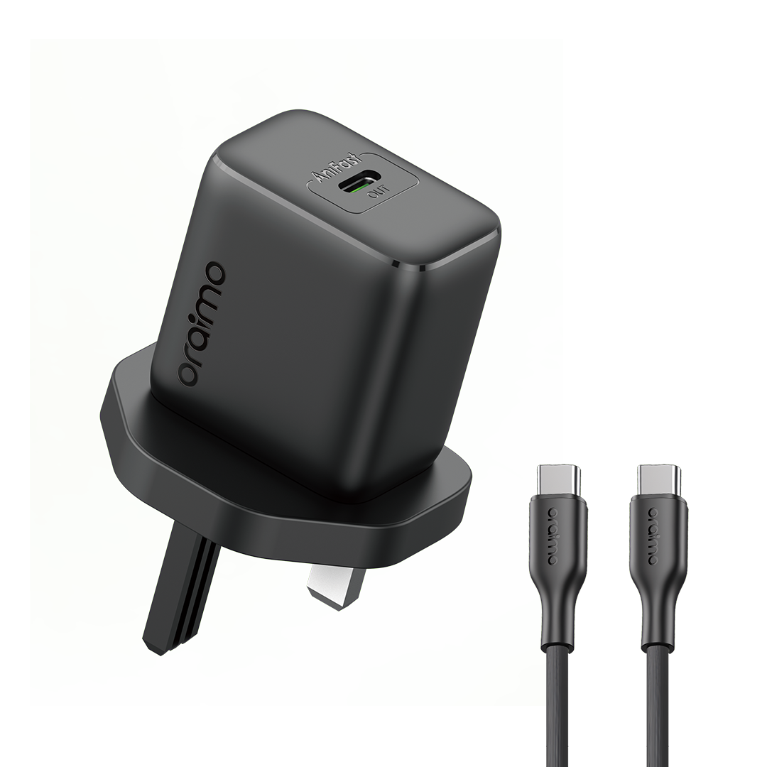 PowerCube 202 UK Type 20W Compatible Charger Kit