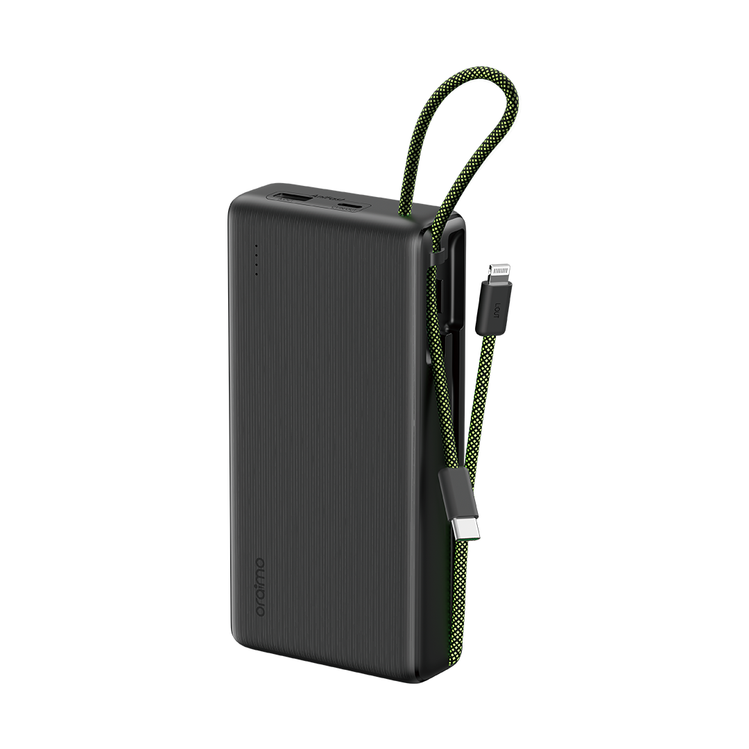 PowerNova L22 20000mAh Power Bank With Lightning Cable