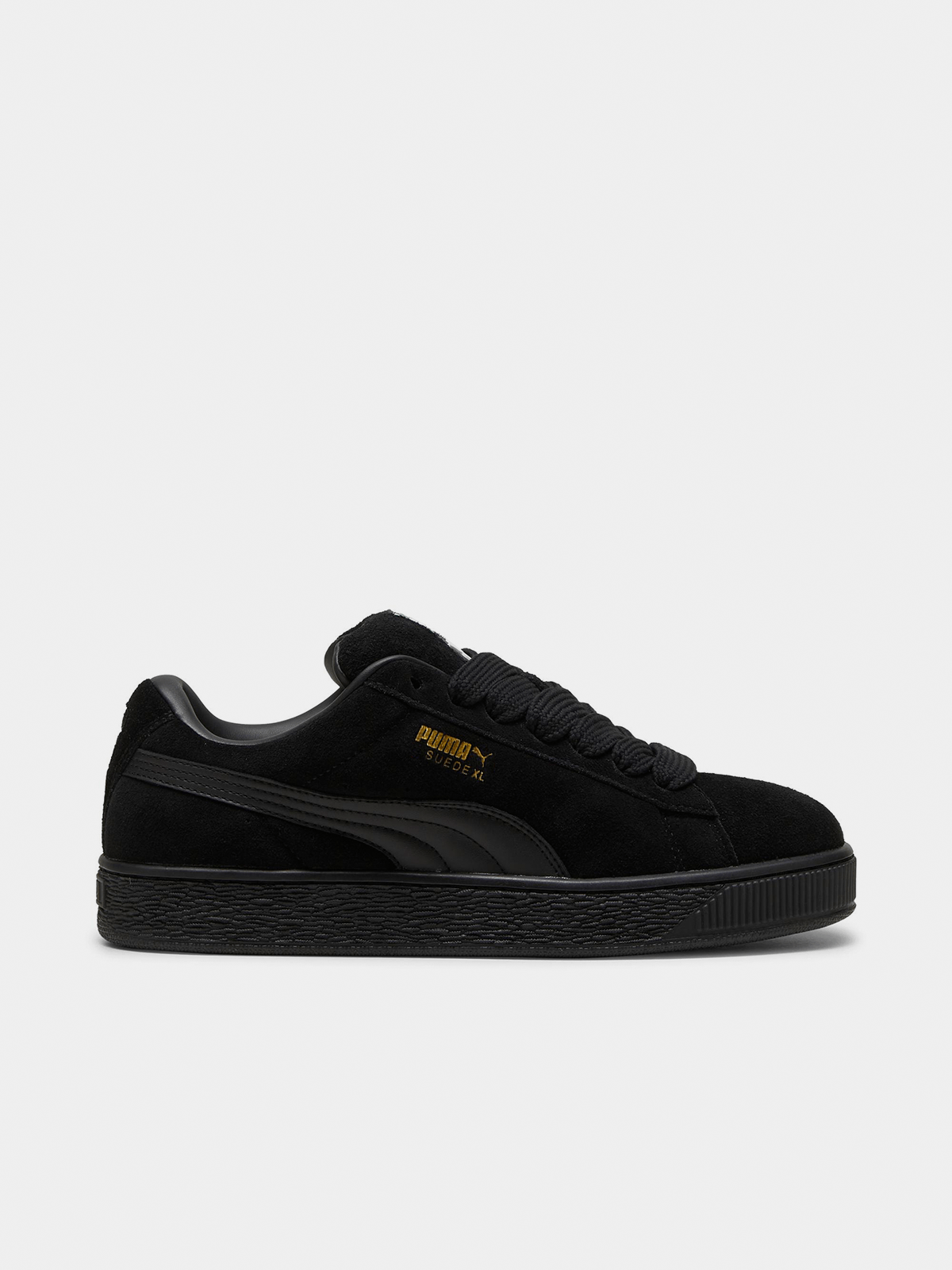 Puma Men's Suede XL Black Sneaker