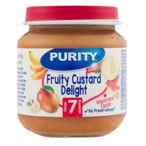 Purity 2nd Foods 7mth F.Custard Delight 125ml