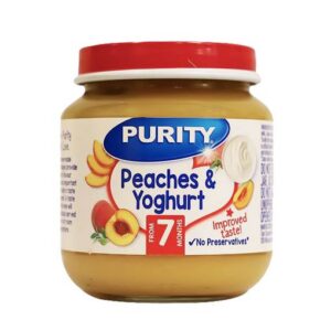 Purity 2nd Foods 7mth Peaches&Yoghurt 125ml