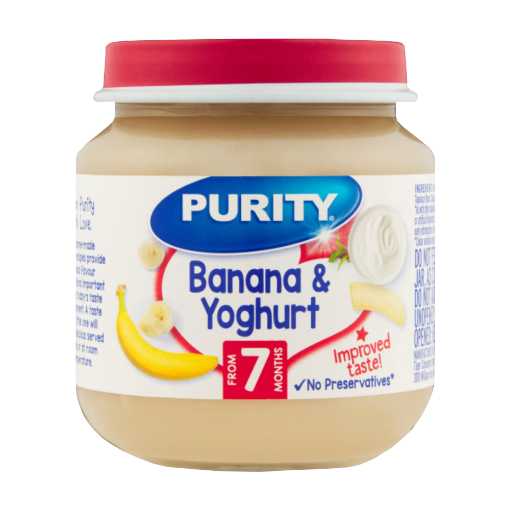 Purity 2nd Foods Banana & Yoghurt 125ml