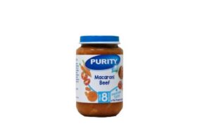 Purity 3rd Foods 8mth Macaroni Beef 200ml