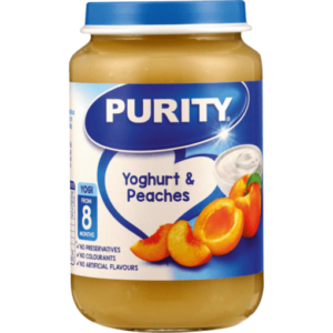 Purity Yoghurt & Peaches 200ml