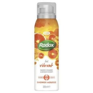 Radox Shower Mousse Feel Vibrant 200ml