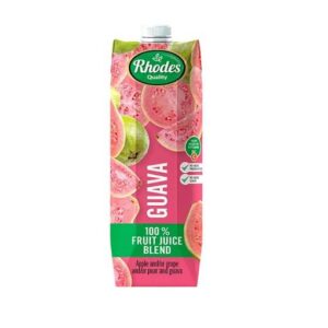 Rhodes Juice Blend 100% Guava 1ltr