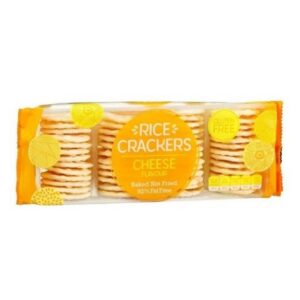 Rice Crackers Cheese 100g