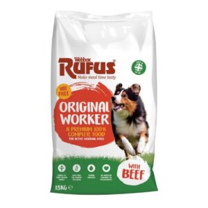 Rufus Complete Working Dog Food Beef15kg