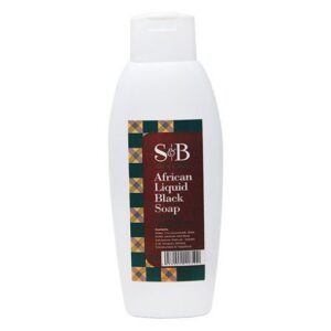 S&B African Liquid Black Soap 750ml