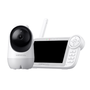 SafeSense 2K Baby Monitor – 360° PTZ with WiFi App Control