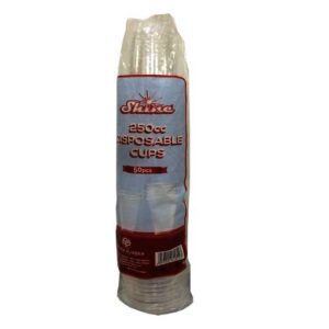 Shine Disposable Cups 250cc 50s