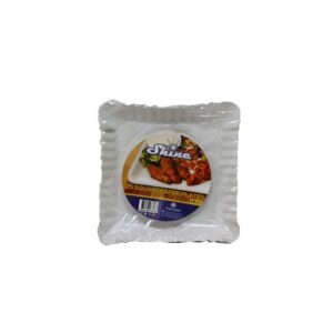 Shine Paper Plates Square 14cm 25s
