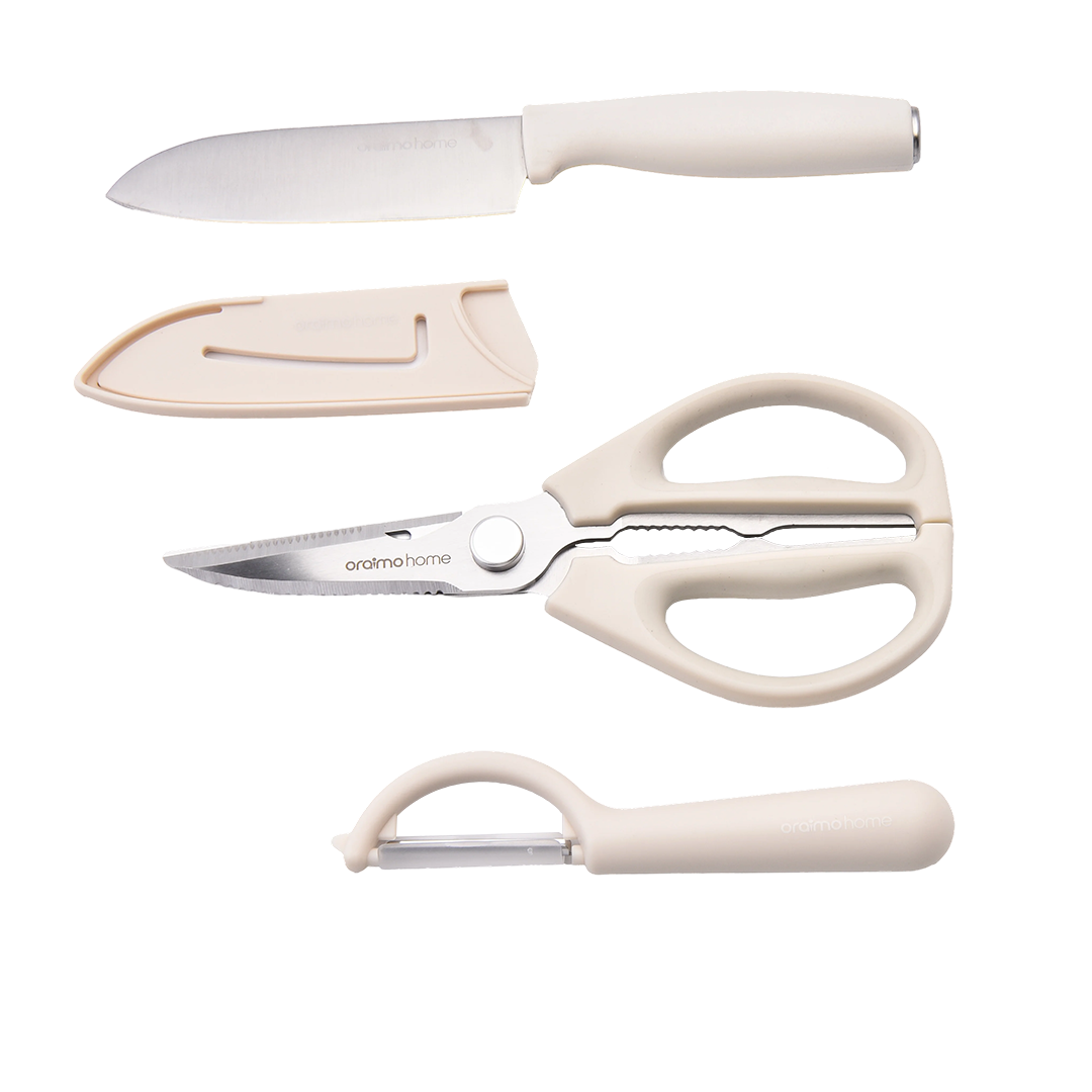 Sliceo 3-Piece Carbon Steel Kitchen Set