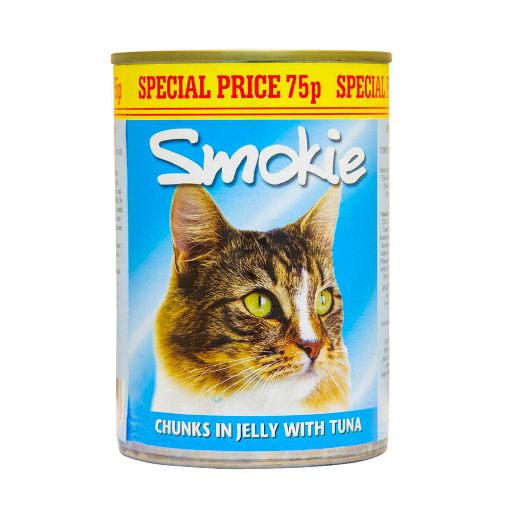 Smokie Tuna Chunks In Juice For Cats 400g
