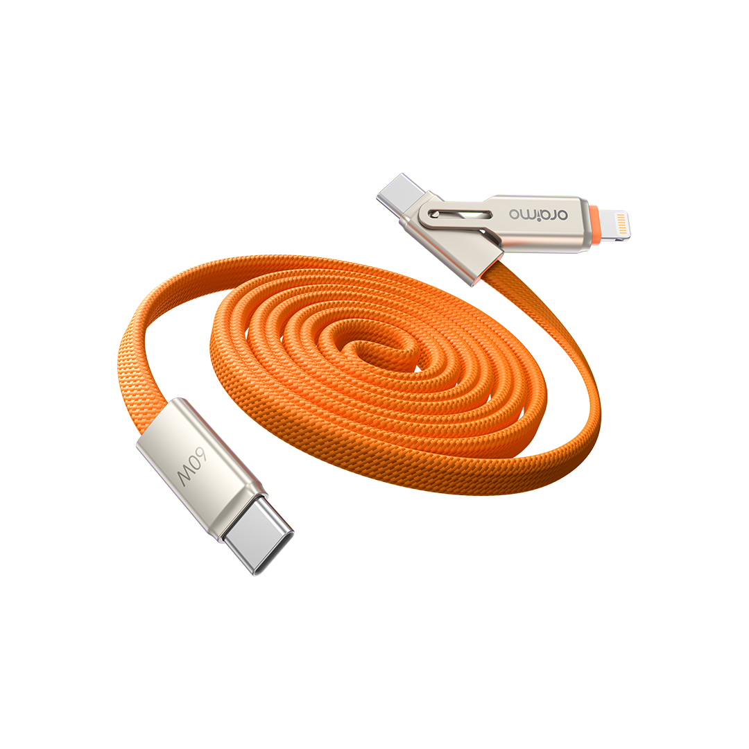 SpeedLine 4 Magnetic 2-IN-1 60W Fast Charge Cable