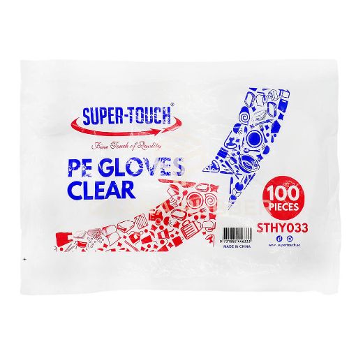 Super Touch Gloves Clear 100s
