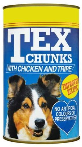 Tex Dog Food Chunk Chicken & Tripe 1.23kg