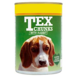 Tex Dog Food Chunks Rabbit 400g