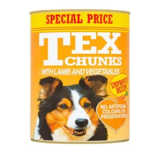 Tex Dog Food Chunks With Lamb&Vegetables 1.2kg