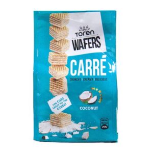 Toren Wafers Carre Coconut Flavour 125g