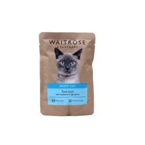 Waitrose Adult Cat Tuna Collection Light Gravy (85gx6)