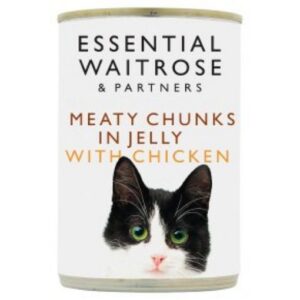Waitrose Cat Food Meat Selection In Jelly 400g