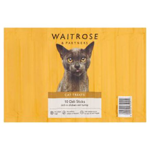 Waitrose Cat Treats Deli Sticks 10s 50g